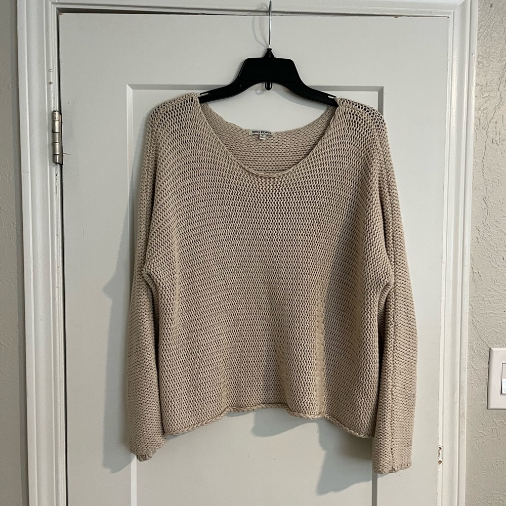 Rag Poets Cableknit Sweater